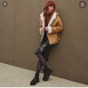 UGG Australia shearling Faux hoodie Jacket